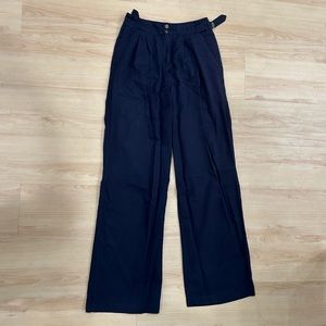 Navy blue trousers from Urban Outfitters